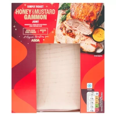 ASDA Simply Roast Honey & Mustard Gammon Joint 1.33kg