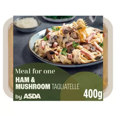 ASDA Ham & Mushroom Tagliatelle 400g