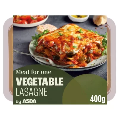 ASDA Meal for One Vegetable Lasagne 400g