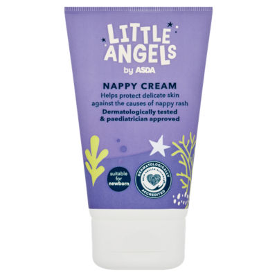 LITTLE ANGELS by ASDA by  Nappy Cream 125g