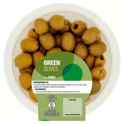 ASDA Green Olives 150g