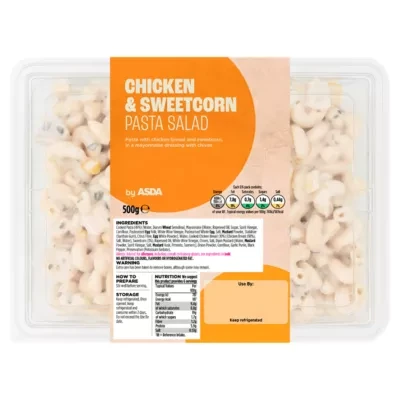 ASDA Chicken & Sweetcorn Pasta Salad 500g