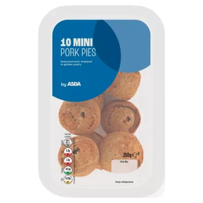 ASDA 10 Mini Pork Pies 250g
