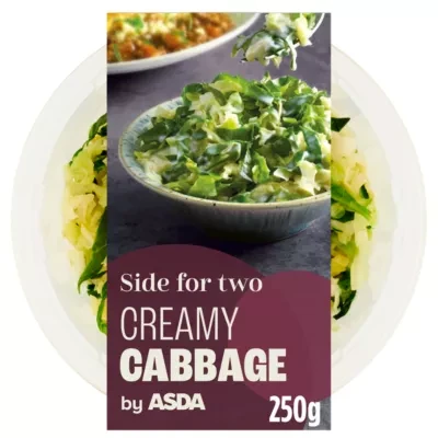 ASDA Side for Two Creamy Cabbage 250g