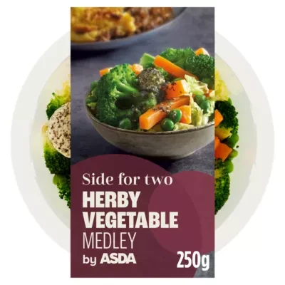 ASDA Side for Two Herby Vegetable Medley 250g