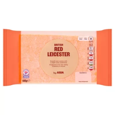 ASDA British Red Leicester 400g