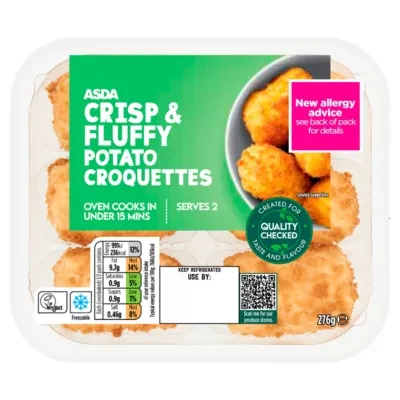 ASDA Crisp & Fluffy Potato Croquettes 276g