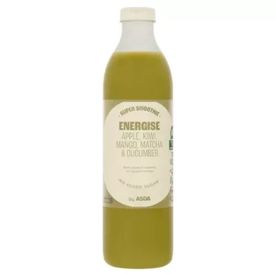 ASDA Energise Apple, Kiwi, Mango, Matcha & Cucumber Super Smoothie 750ml