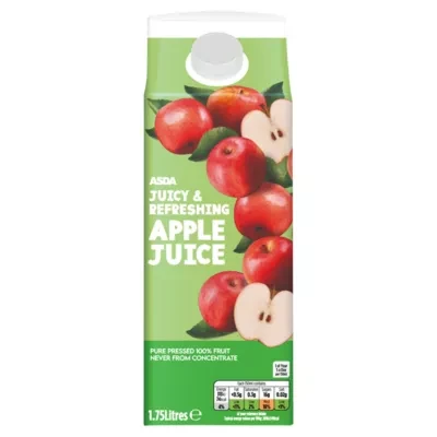 ASDA Juicy & Refreshing Apple Juice 1.75 Litres