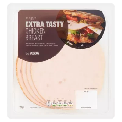 ASDA 5 Extra Tasty Chicken Breast 120g