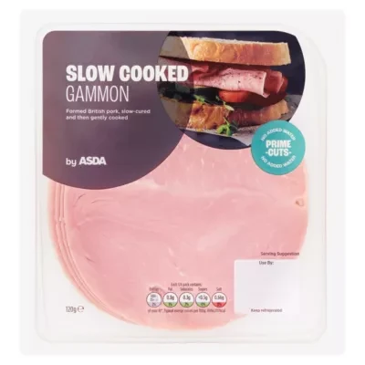 ASDA Slow Cooked Gammon 120g