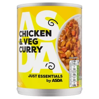JUST ESSENTIALS by ASDA Just Essentials Chicken & Veg Curry 392g