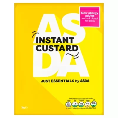 JUST ESSENTIALS by ASDA Just Essentials Instant Custard 70g