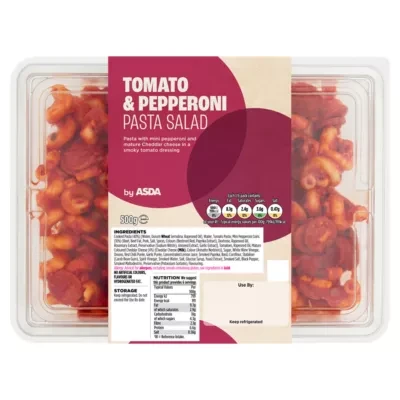 ASDA Tomato & Pepperoni Pasta Salad 500g