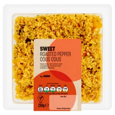 ASDA Sweet Roasted Pepper Cous Cous 230g