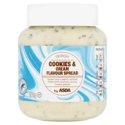 ASDA Crunchy Cookies & Cream Flavour Spread 350g