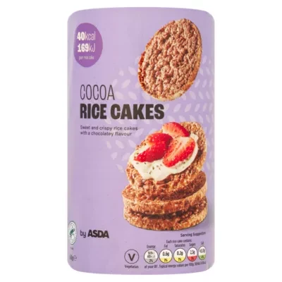 ASDA Cocoa Rice Cakes 160g