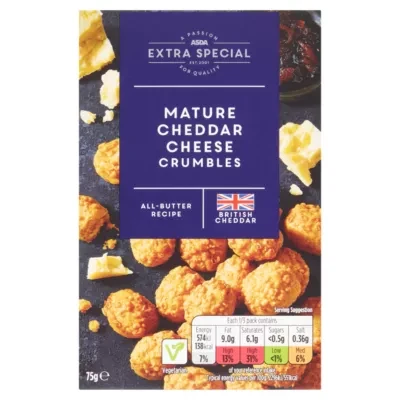ASDA Extra Special Mature Cheddar Cheese Crumbles 75g