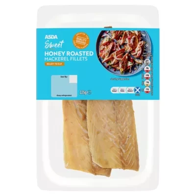 ASDA Sweet Honey Roasted Mackerel Fillets 225g