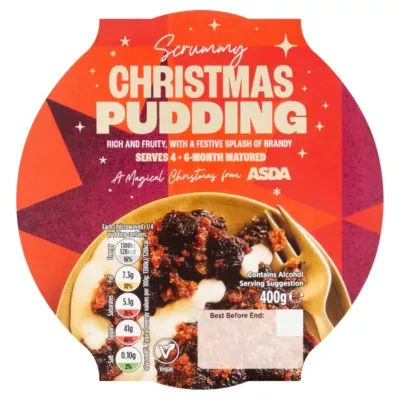 The BAKERY at ASDA Classic Christmas Pudding 400g