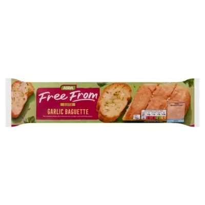 ASDA Free From Free From Garlic Baguette 170g