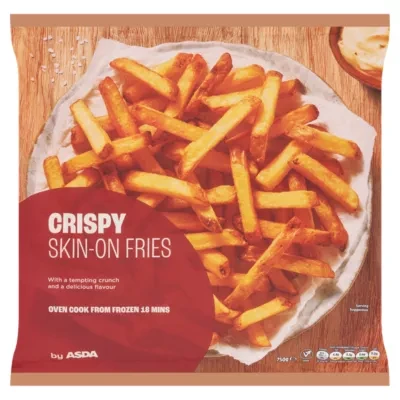 ASDA Crispy Skin-On Fries 750g