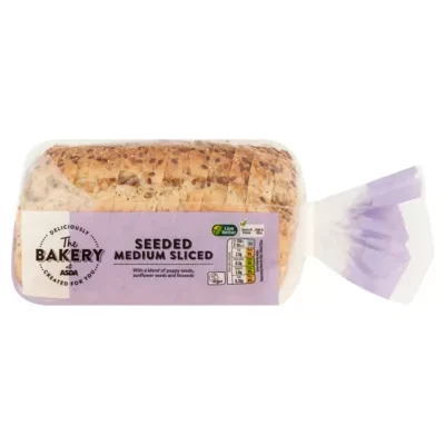 The BAKERY at ASDA The Bakery Seeded Medium Sliced 400g