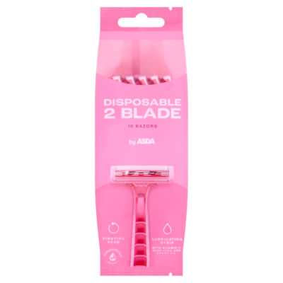 ASDA Disposable 2 Blade 10 Razors