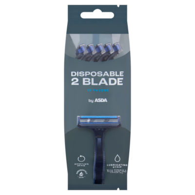 ASDA Disposable 2 Blade 10 Razors
