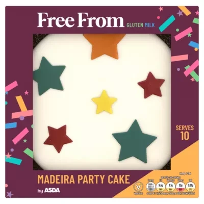 ASDA Free From Free From by  Madeira Party Cake