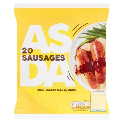 JUST ESSENTIALS by ASDA Just Essentials 20 Sausages 907g
