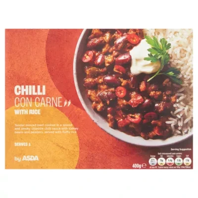 ASDA Chilli Con Carne with Rice 400g
