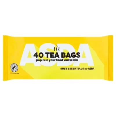 JUST ESSENTIALS by ASDA Just Essentials 40 Tea Bags 100g