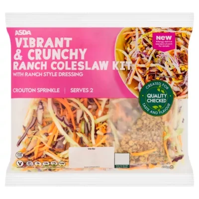 ASDA Vibrant & Crunchy Ranch Coleslaw Kit 275g