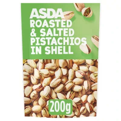 ASDA Roasted & Salted Pistachios in Shell 200g