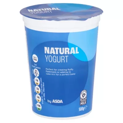 ASDA Natural Yogurt 500g
