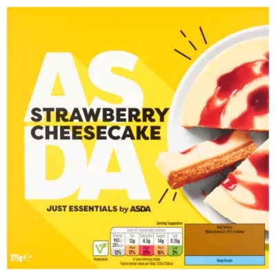 JUST ESSENTIALS by ASDA Just Essentials Strawberry Cheesecake 375g