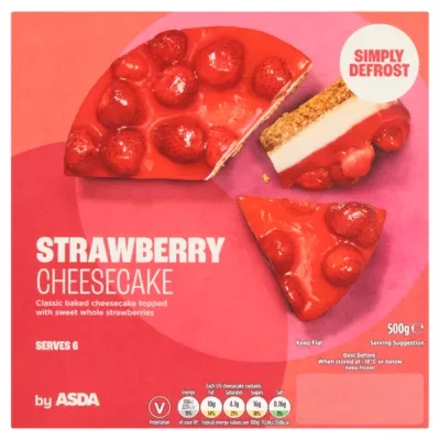 ASDA Strawberry Cheesecake 500g