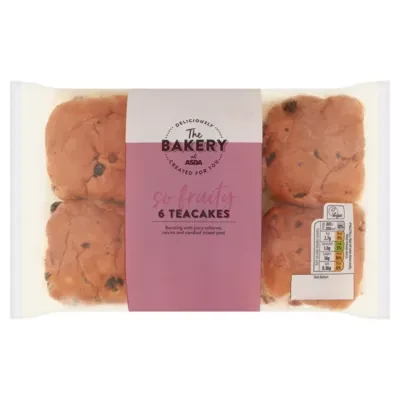 The BAKERY at ASDA The Bakery 6 Teacakes