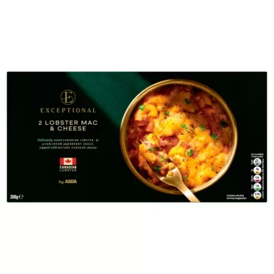 ASDA Extra Special Exceptional by  2 Lobster Mac & Cheese 200g