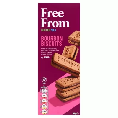 ASDA Free From Free From by  Bourbon Biscuits 160g