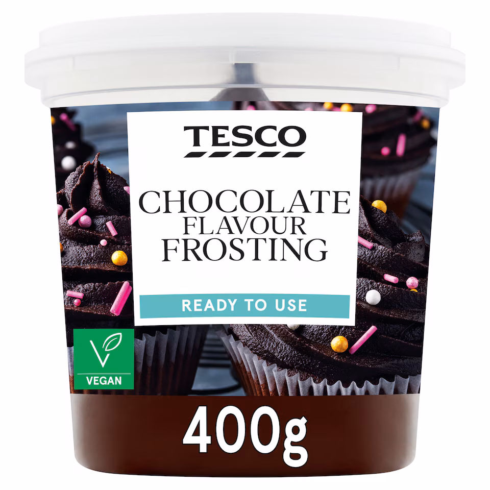 Tesco Chocolate Flavour Frosting 400G