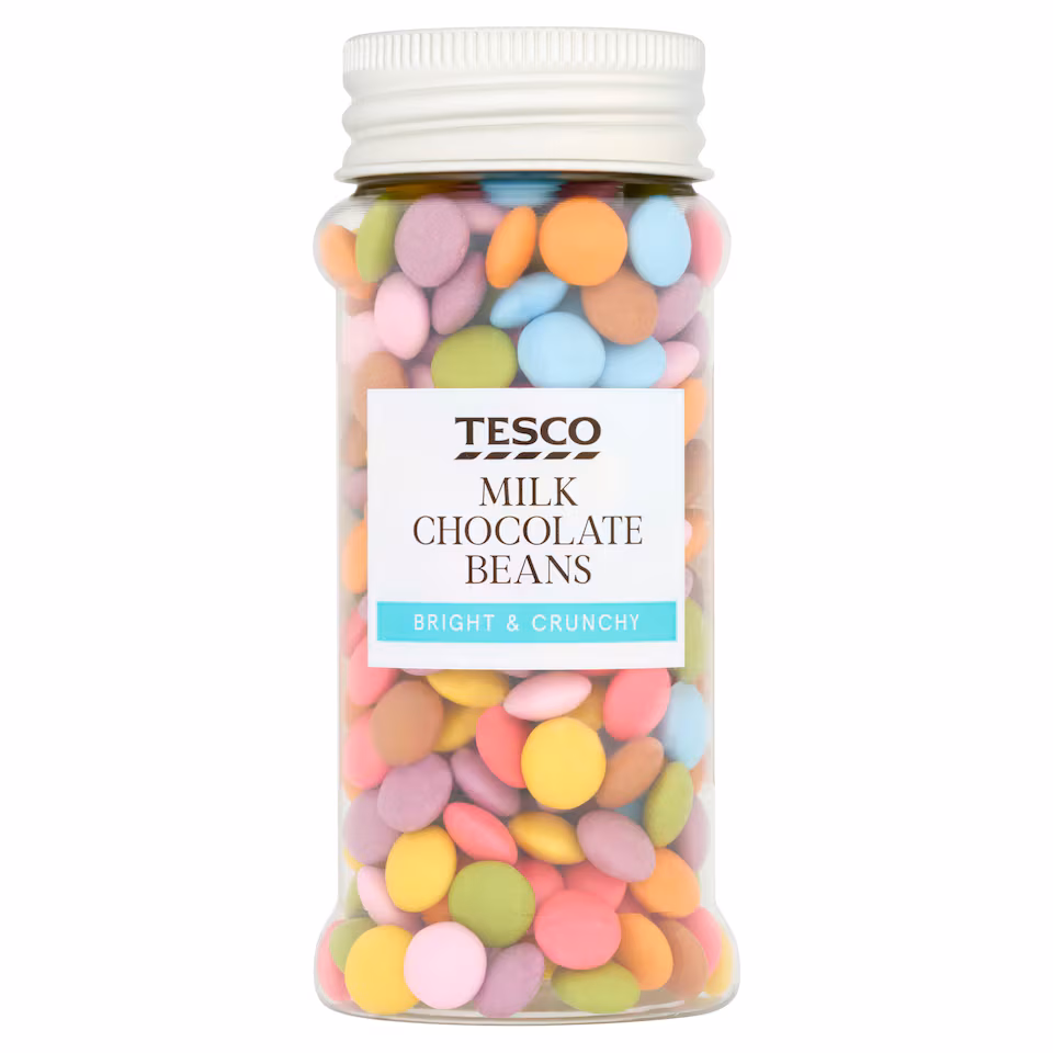 Tesco Milk Chocolate Beans 75G