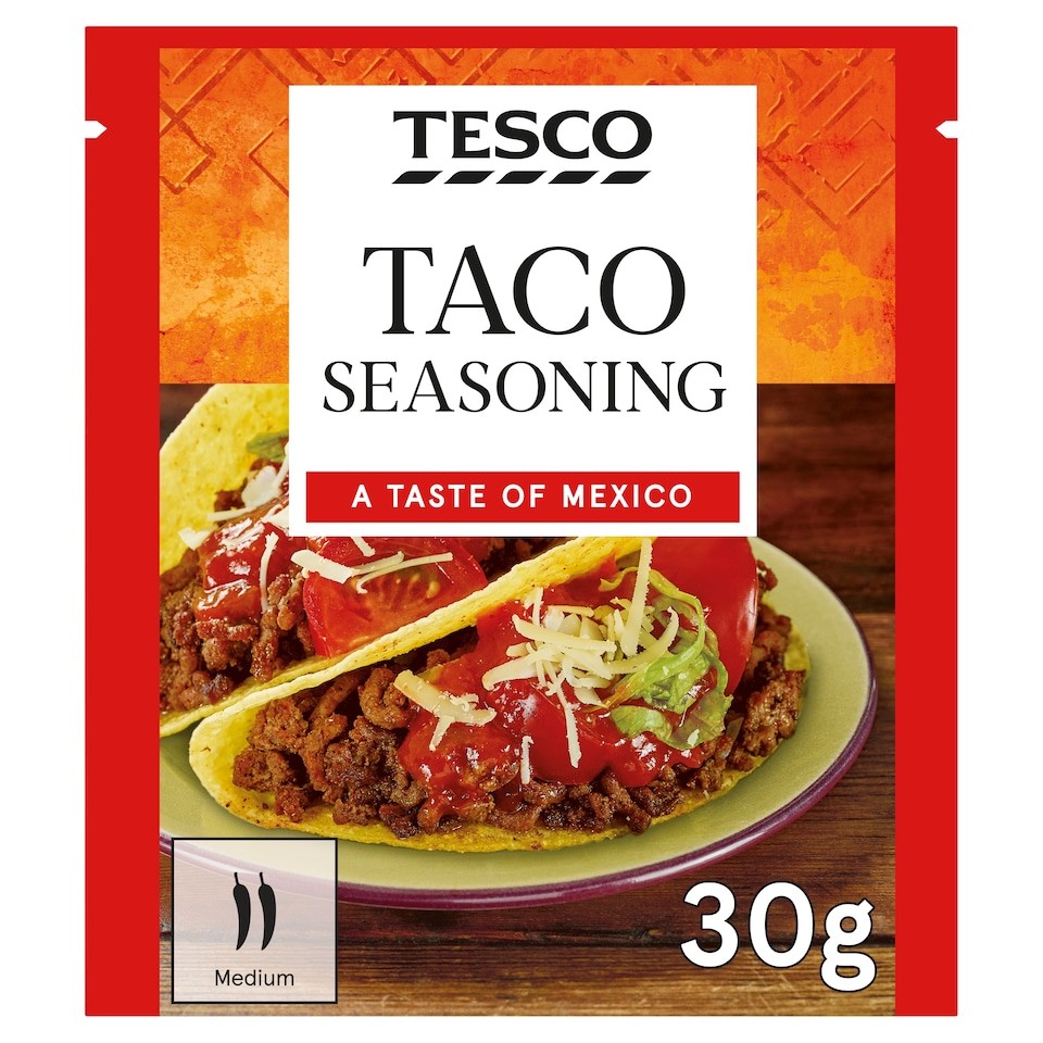 Tesco Taco Seasoning 30G