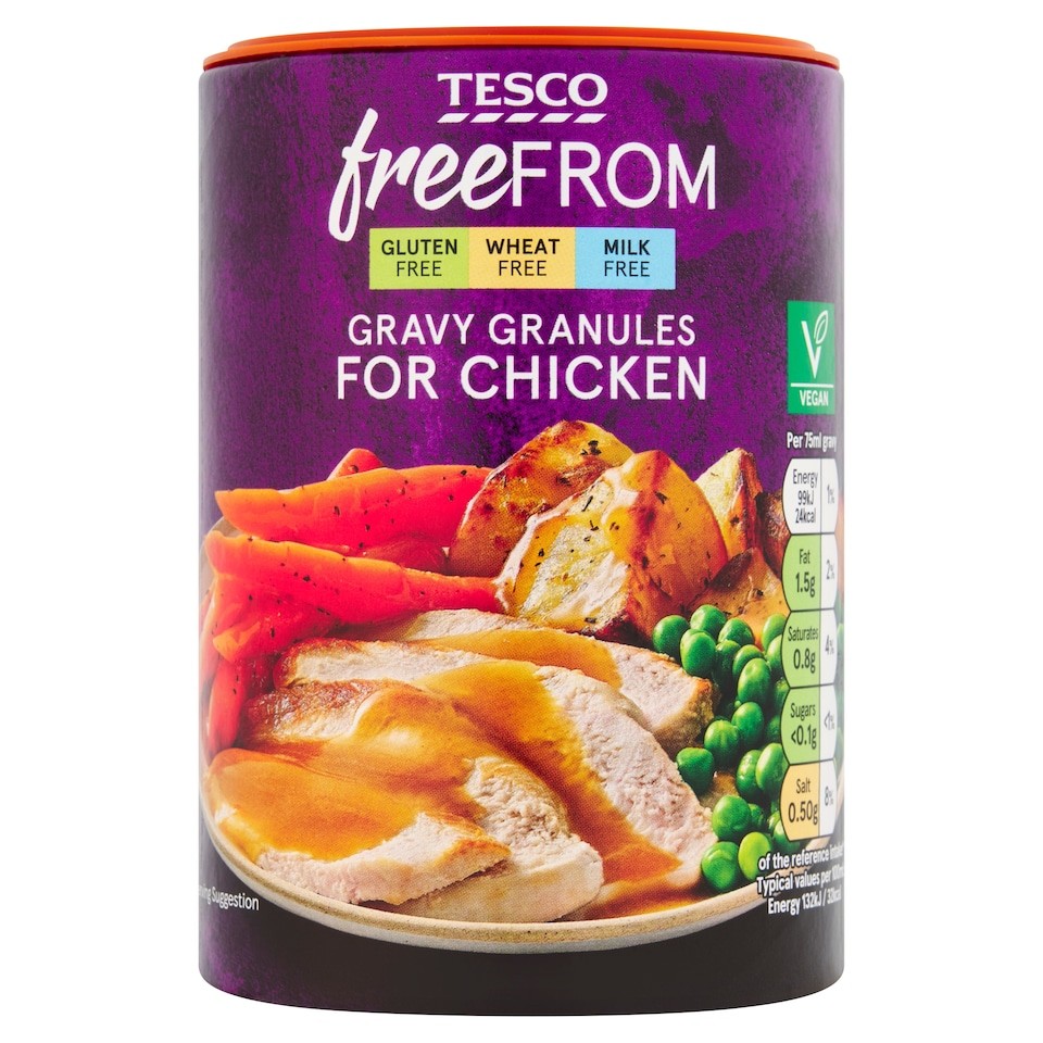 Tesco Free From Gravy Granules For Chicken 170g