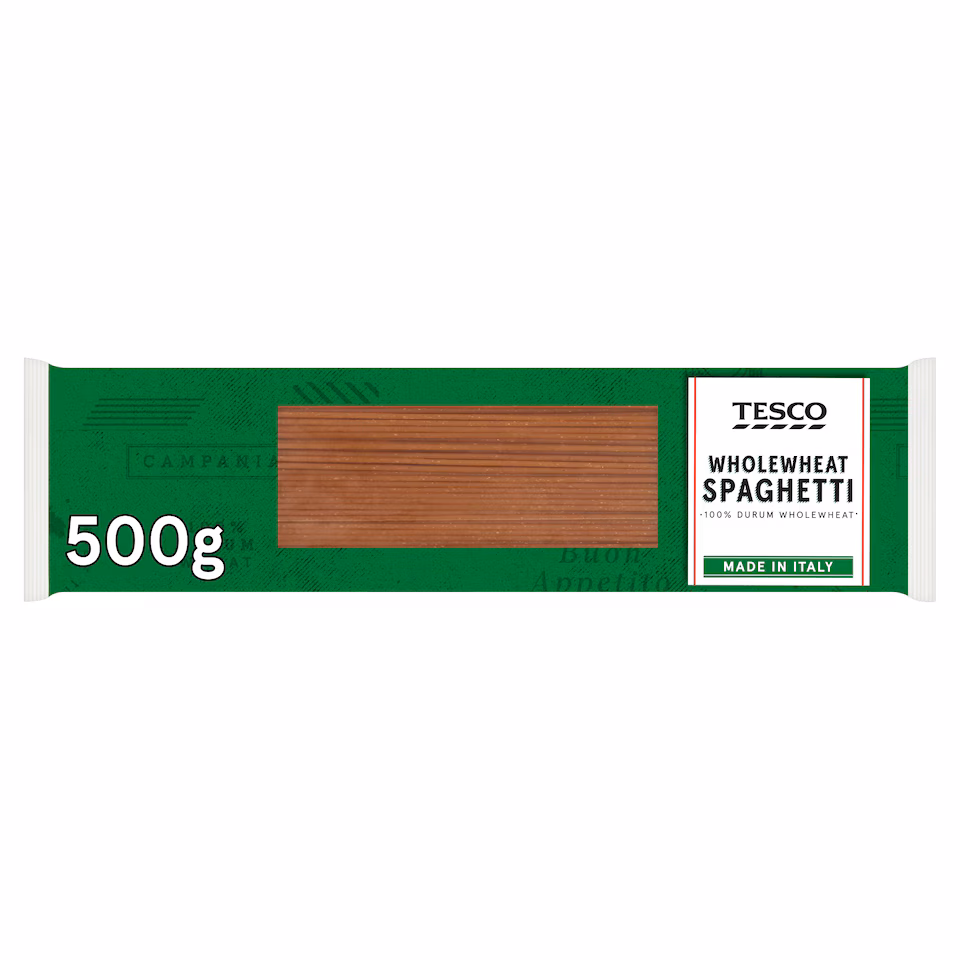 Tesco Whole Wheat Spaghetti 500G