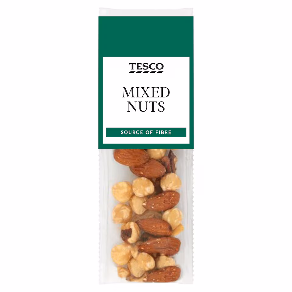 Tesco Mixed Nuts & Pecans 25G