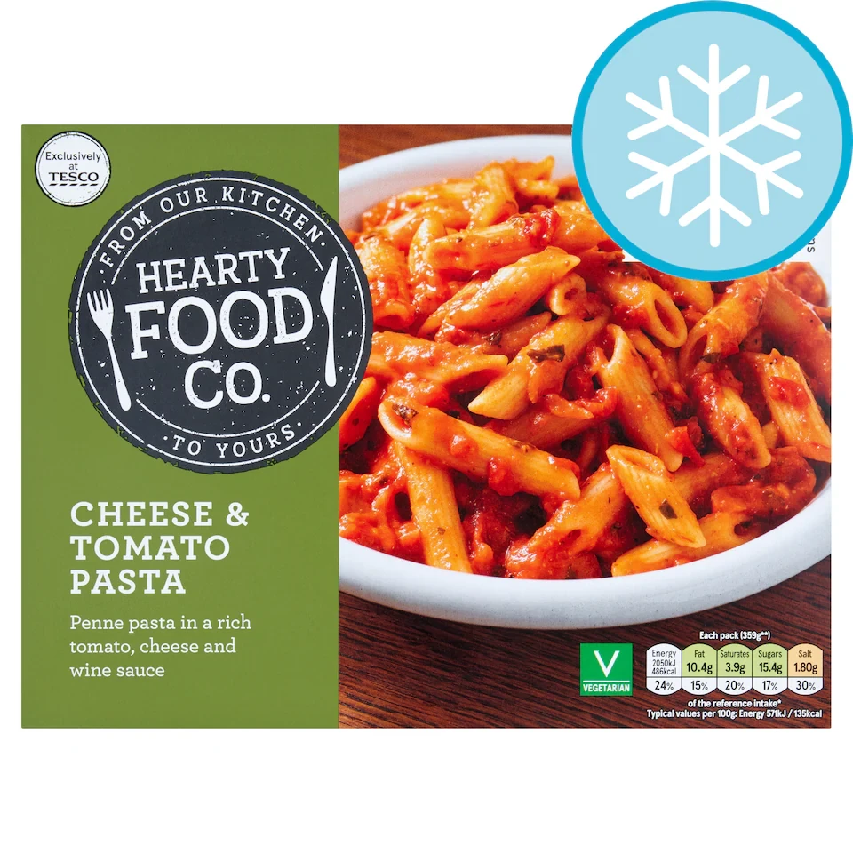 Hearty Food Co Cheese & Tomato Pasta 400G