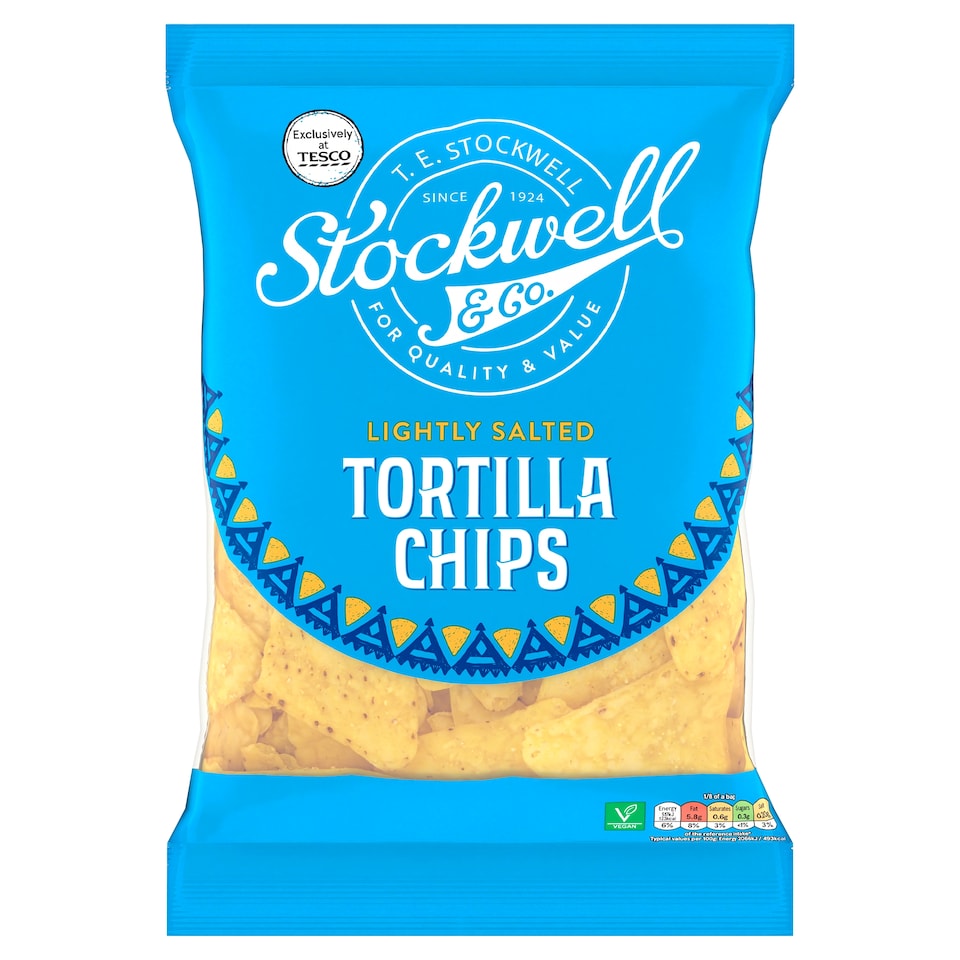 Stockwell & Co Lightly Salted Tortilla 200G