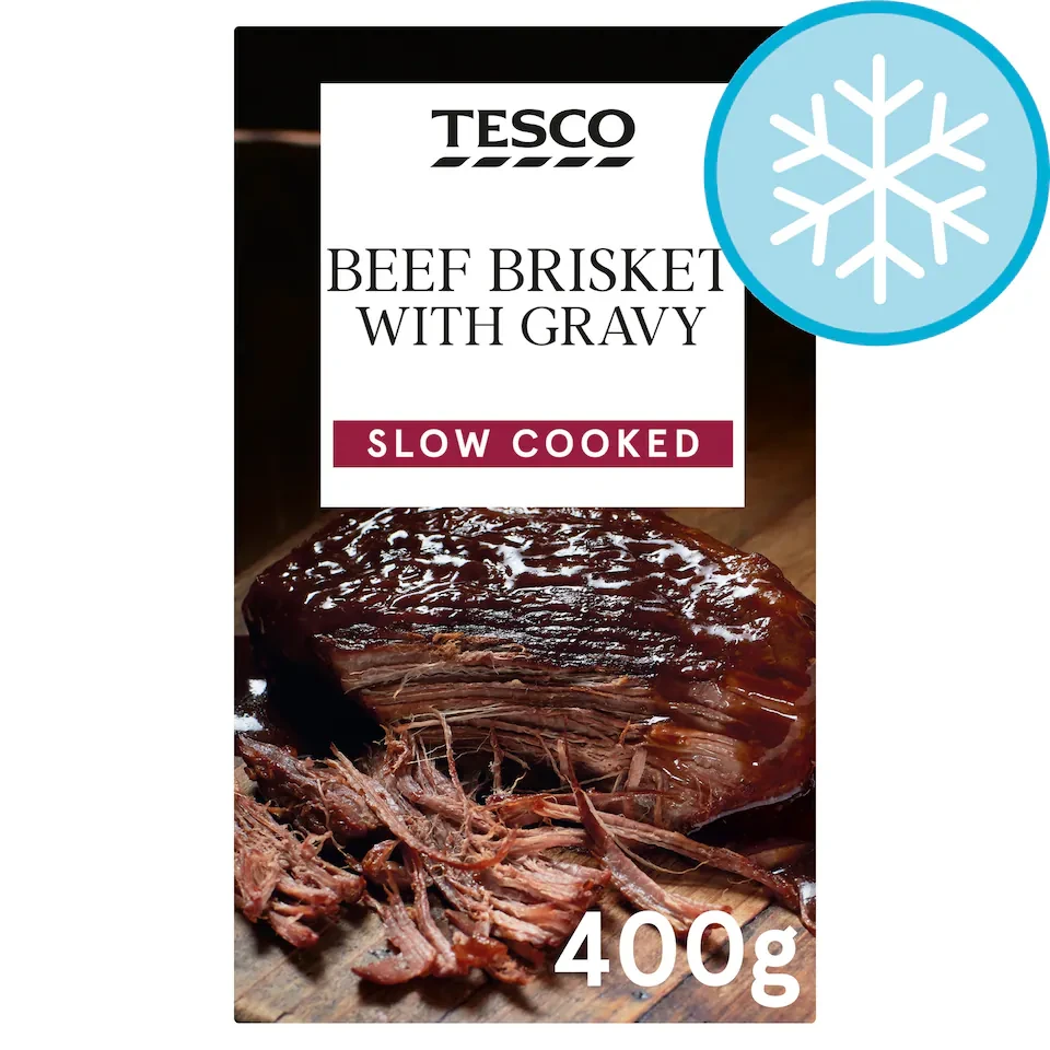 Tesco Tender Beef Brisket In Ale Gravy 400G